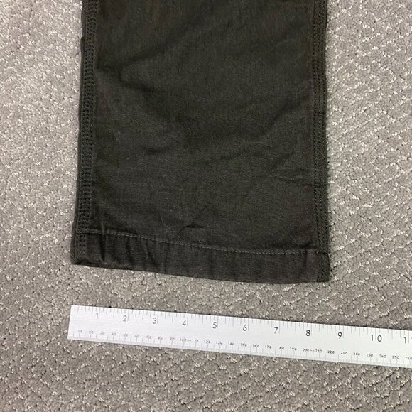 Carhartt Rugged Flex Knit Lined Rigby Dungaree Pants Men's 34 x 36 Gray Relaxed - Picture 12 of 14